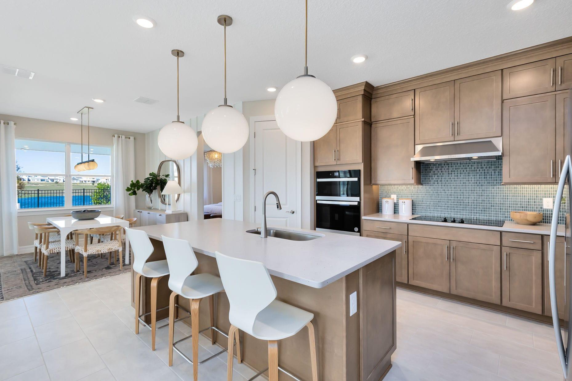 Coral Grand kitchen with island seating