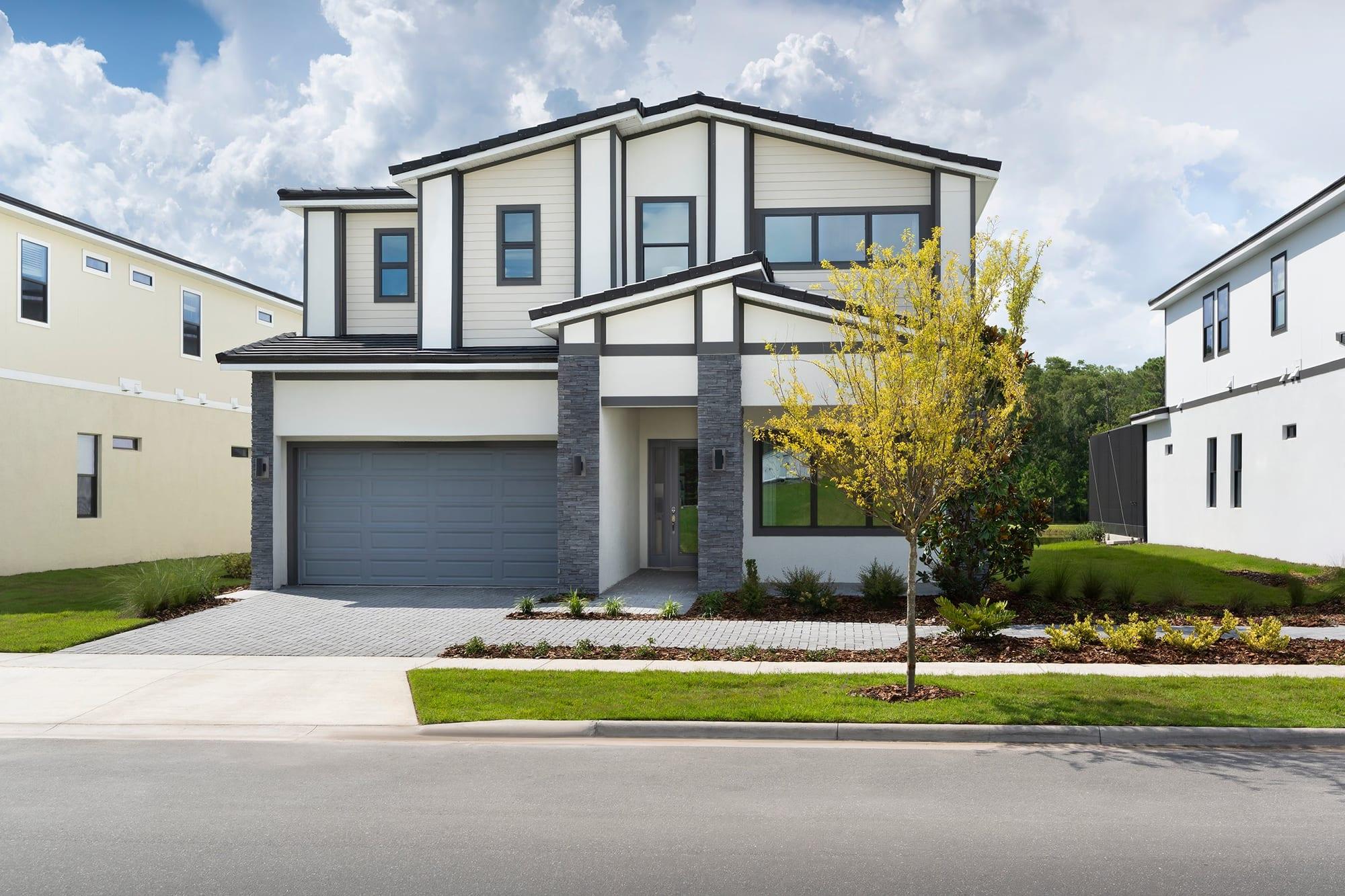 Photo of the Sandalwood II model home exterior