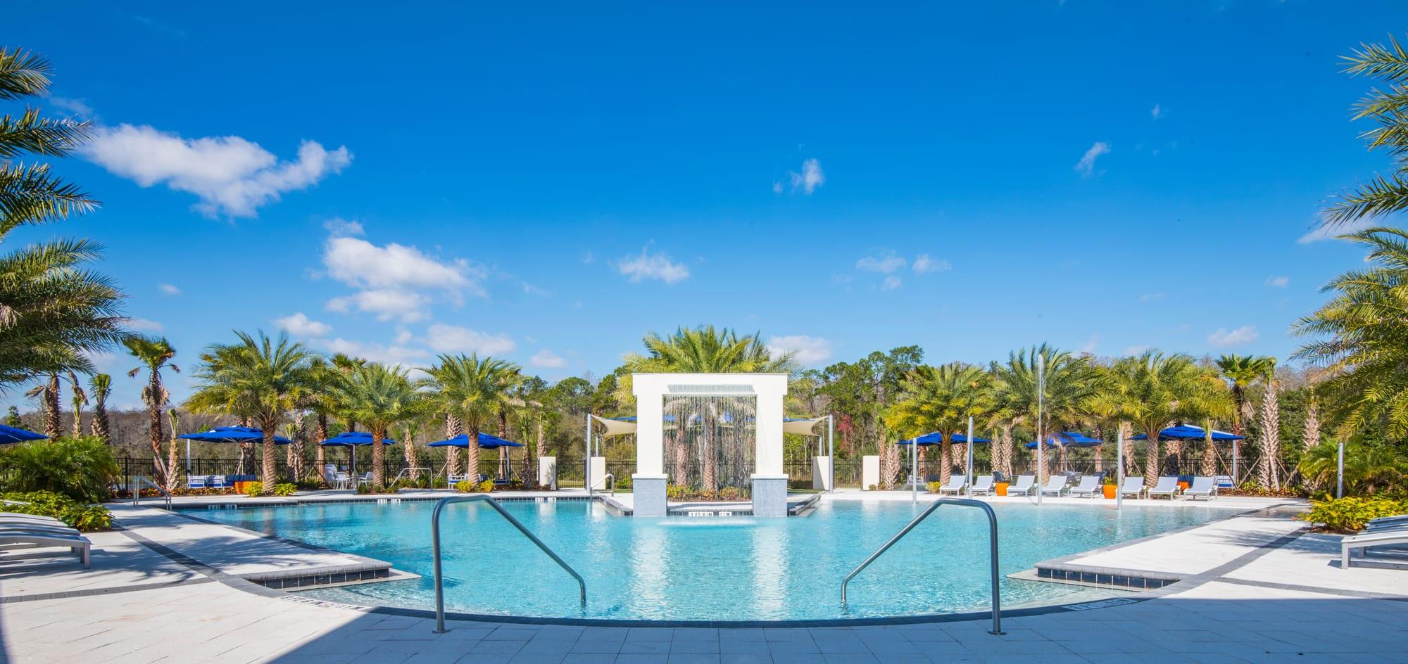 Photo of the resort-style community pool